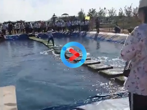 內(nèi)蒙古鄂爾多斯查汗部落水上項目投入使用 內(nèi)蒙古鄂爾多斯查汗部落水上項目投入使用